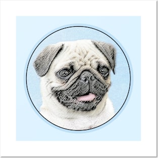 Pug Posters and Art